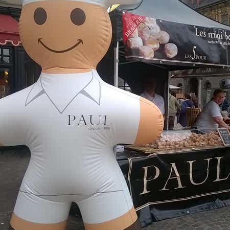 La Braderie de Lille, jour de Fête chez PAUL