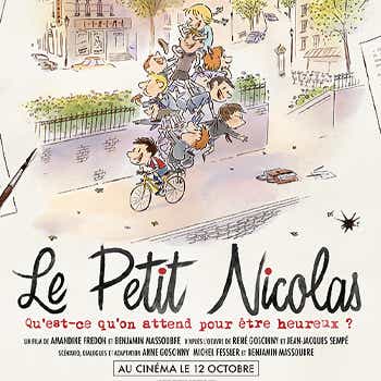 Nous avons craqué pour le film d’animation LE PETIT NICOLAS  Qu’est-ce qu’on attend pour être heureux ?